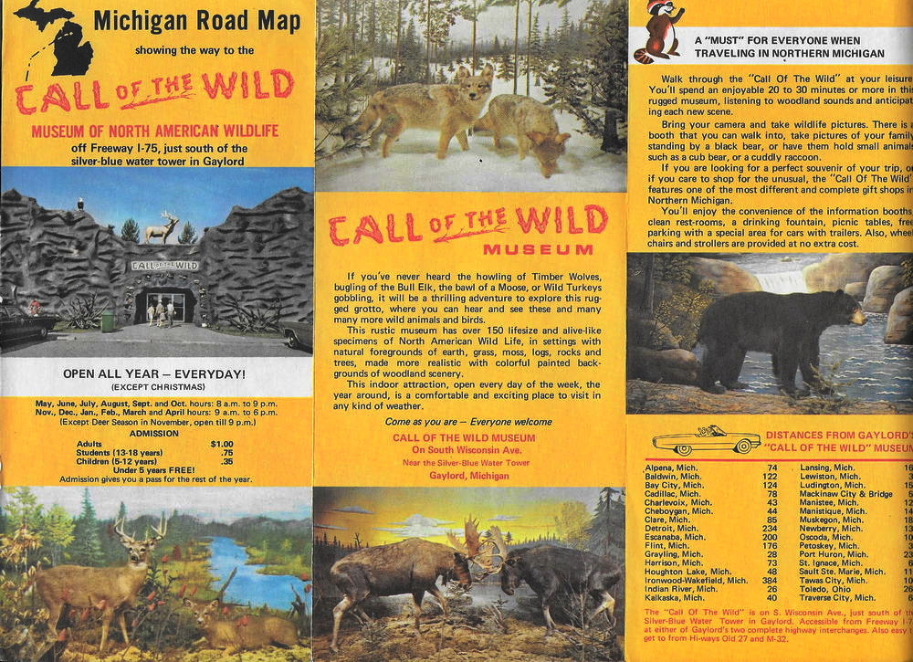 Call of the Wild - Vintage Flyer
